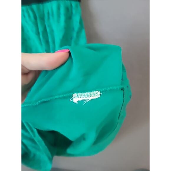 Lilly Pulitzer Laney Pin Up Dress Green Blue Knit Elastic Waist Size S GUC - Picture 6 of 9